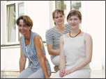 Od lewej:
Agnieszka Martinka,
Jowita Jaboska,
Magda Najbar
Fot. MM